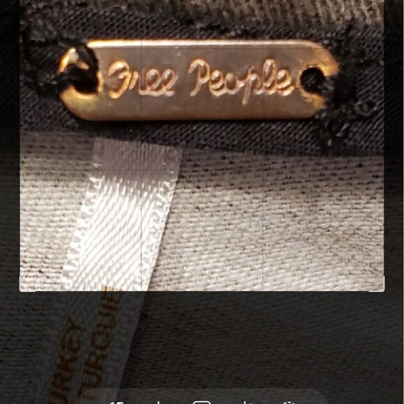 Free People Green Camouflage Mini Skirt in Size 6 - Picture 9 of 9